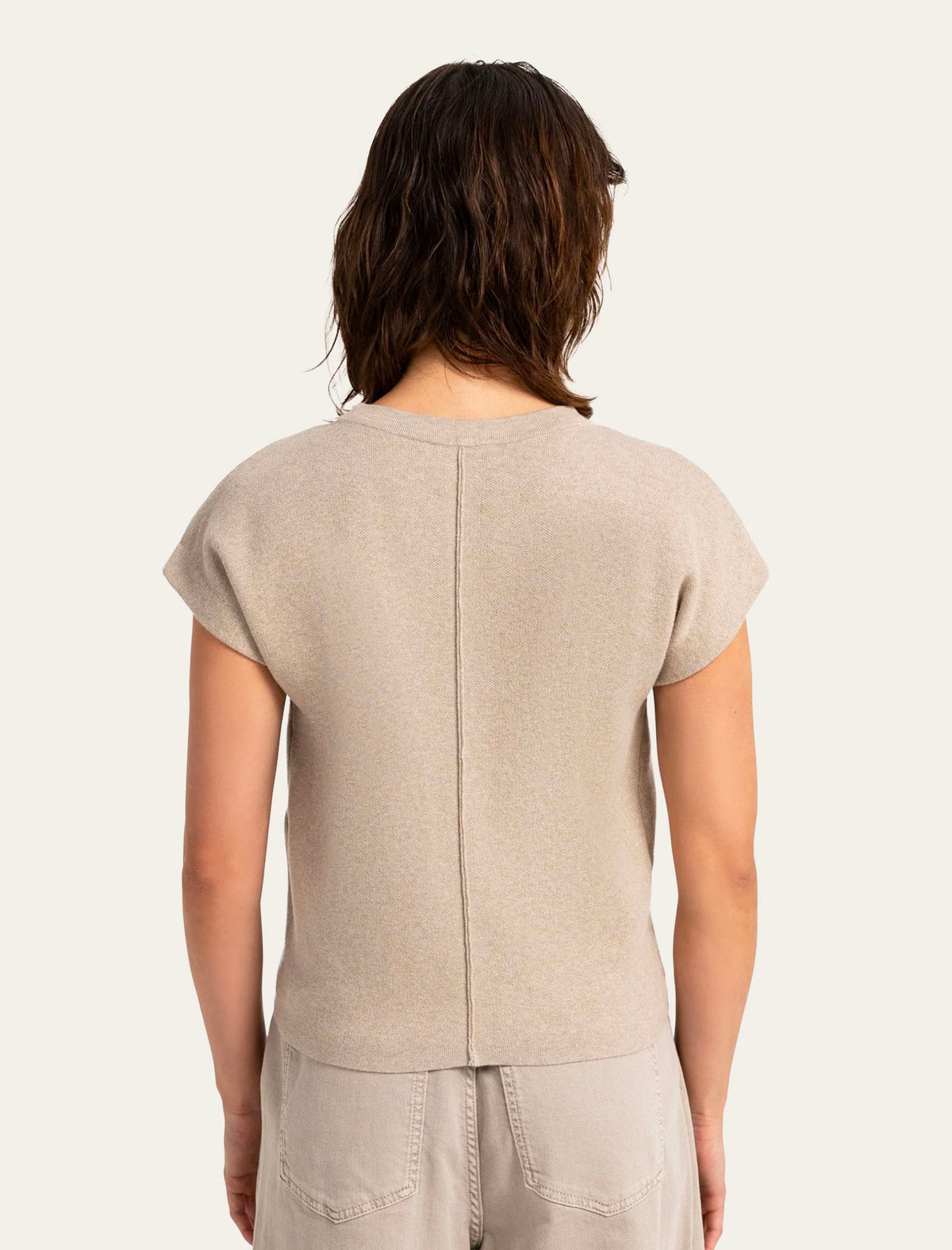 Jacquard Sans Manches