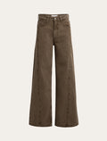 Taille Haute Jambes Larges