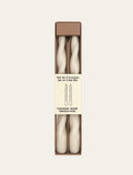 Set de 2 Bougies Torsadées