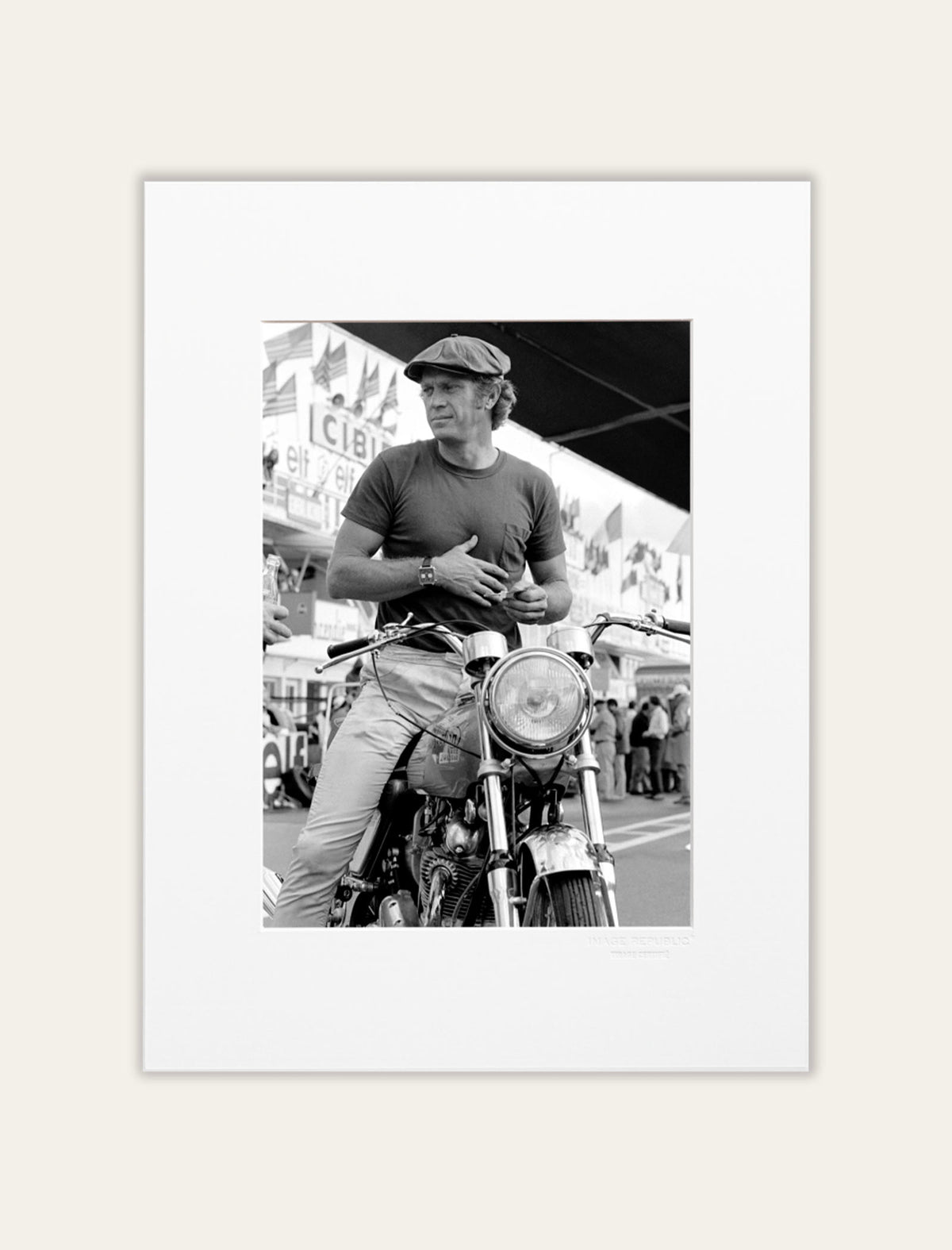 La Galerie Photo Steve McQueen Moto