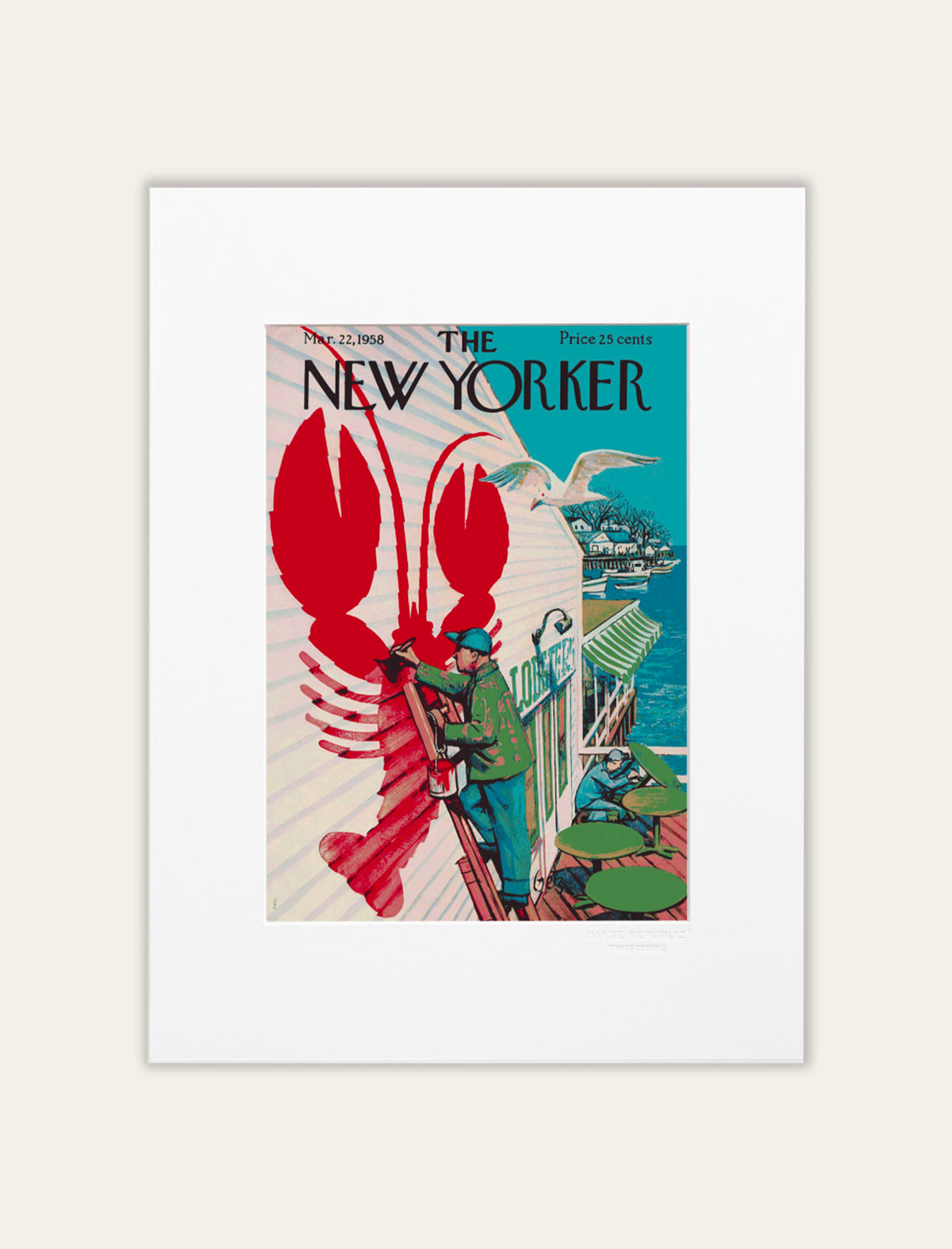 The New Yorker 126 Getz Lobster