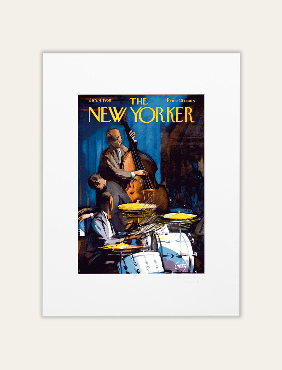 The New Yorker 172 Getz Band Playing