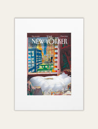 The New Yorker 226 Sempé Cat Sleeping By The Window