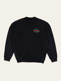 Motor Oil Black Crewneck