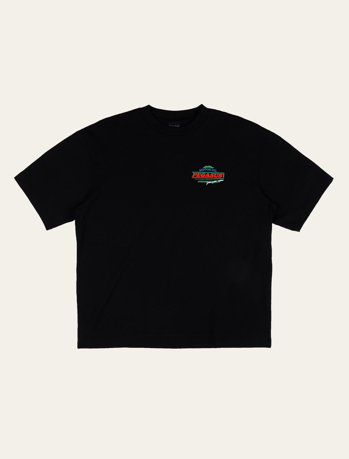 Motor Oil Black Tee