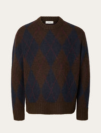 Argyle Crew Neck