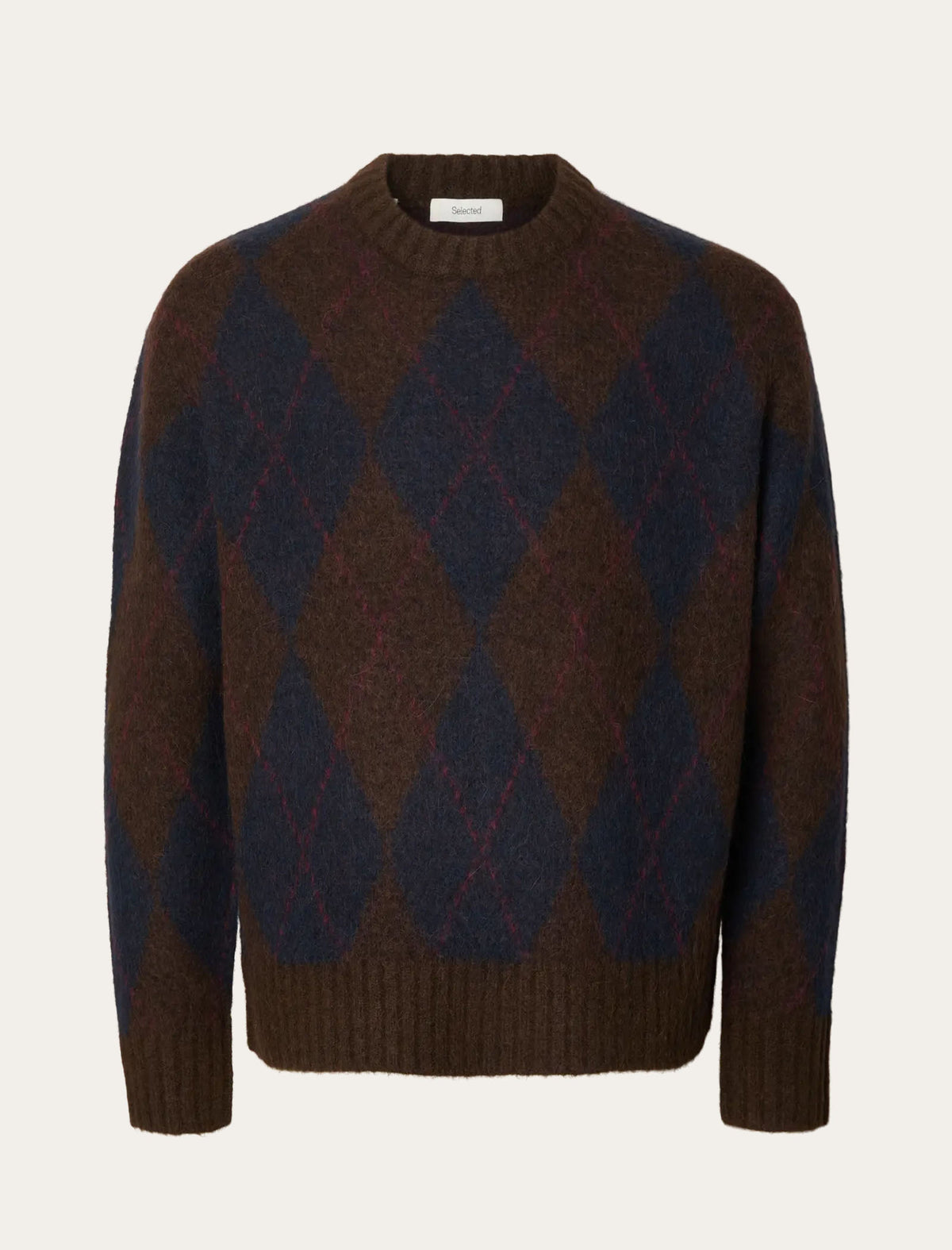 Argyle Crew Neck