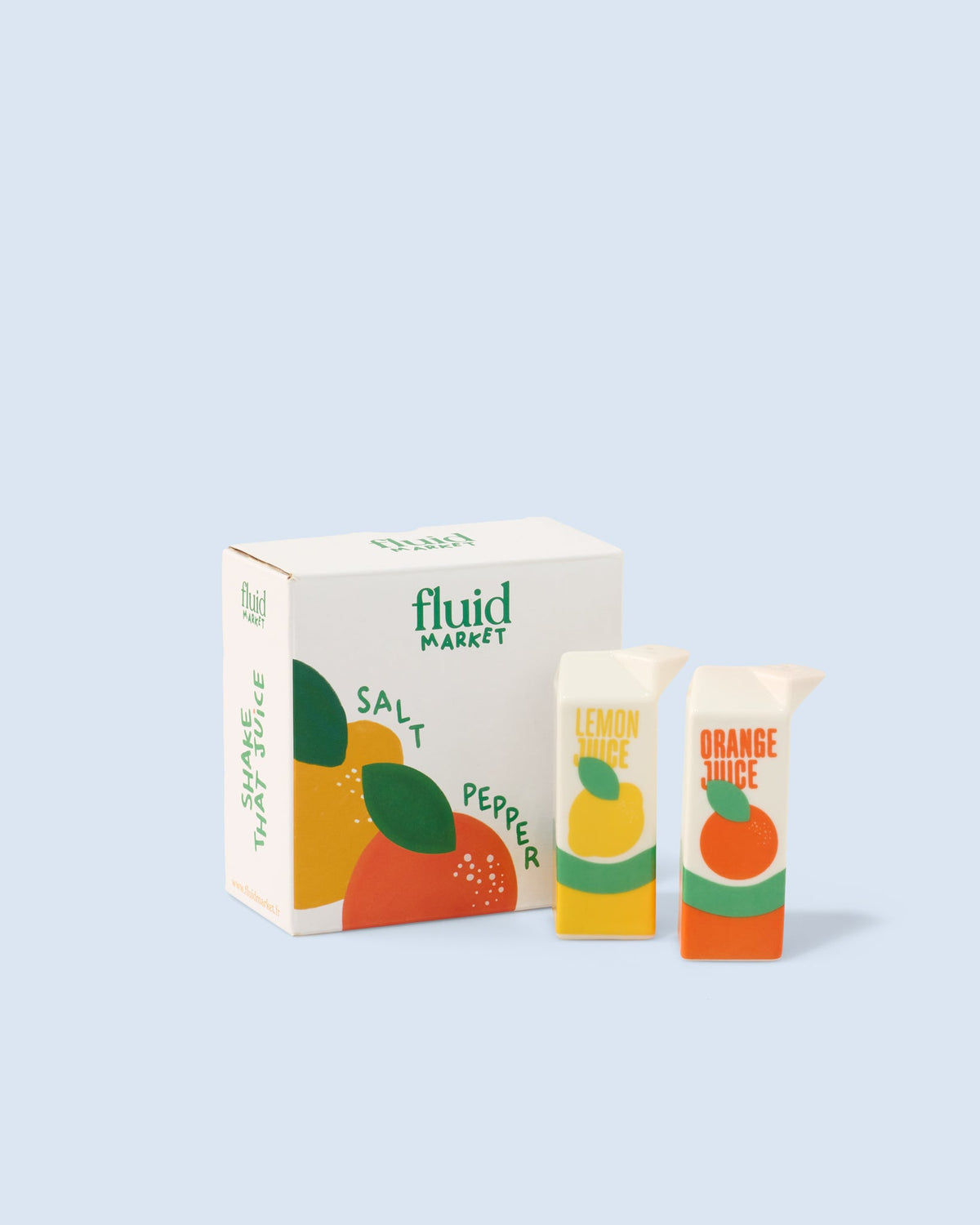Fluid Market sel et poivre Juice packaging