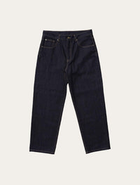 Raw Denim Wide-Leg