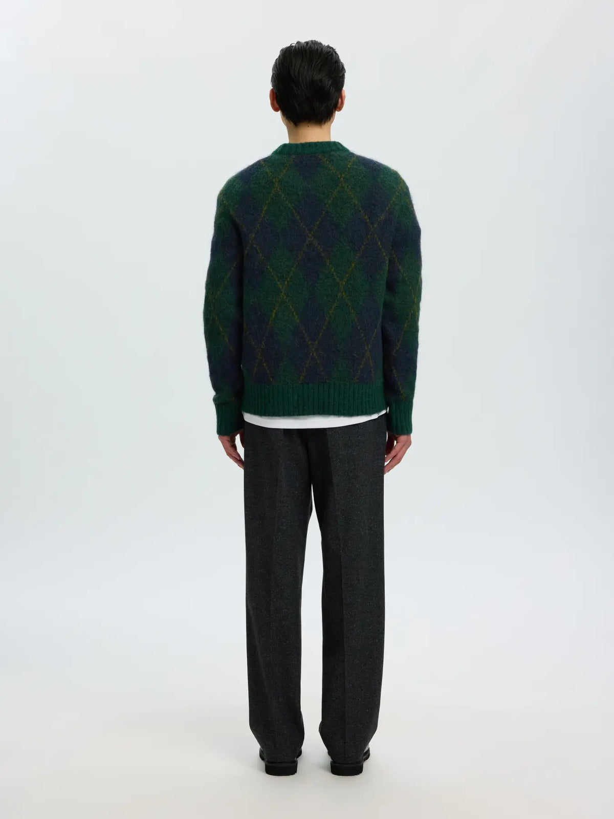 Argyle Crew Neck