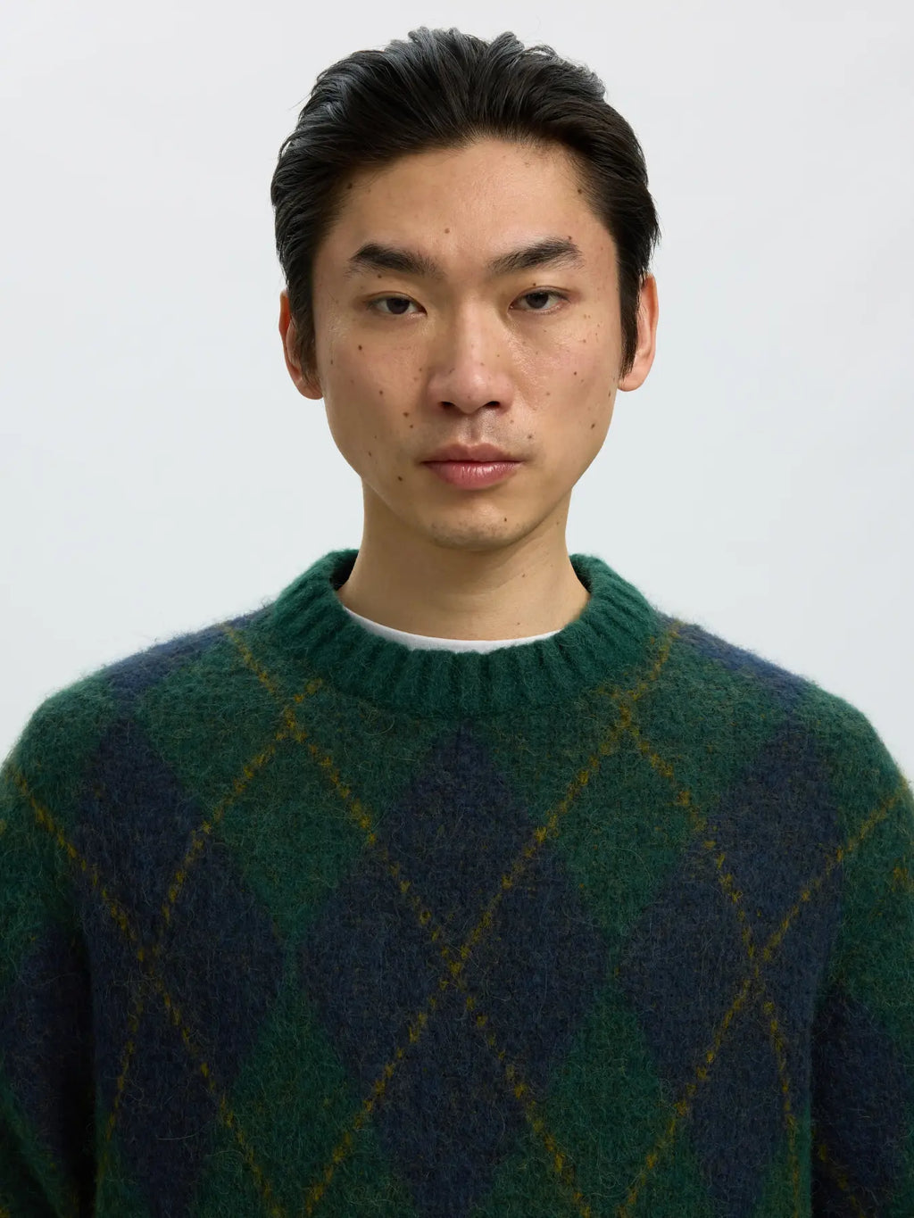 Argyle Crew Neck