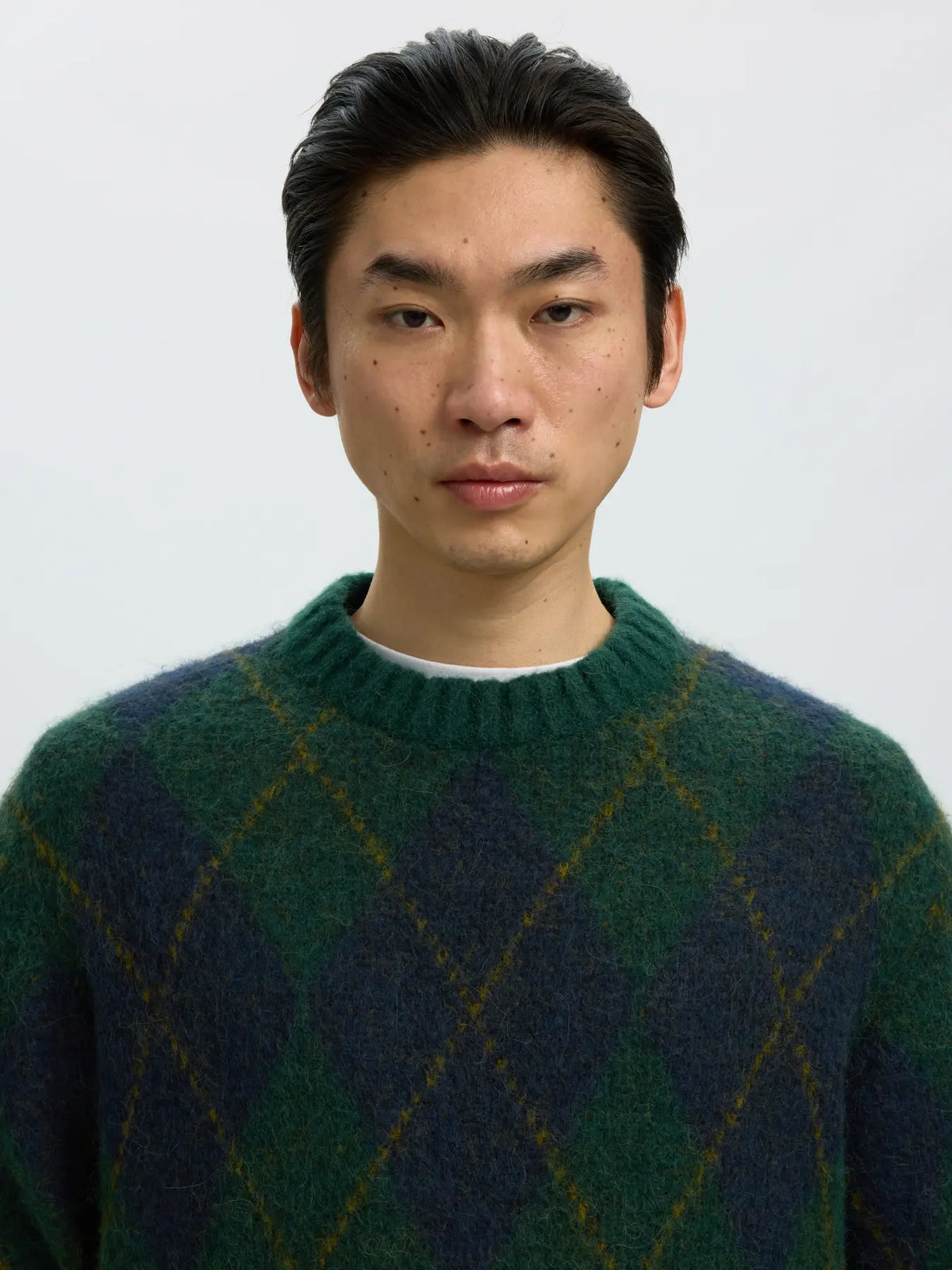Argyle Crew Neck