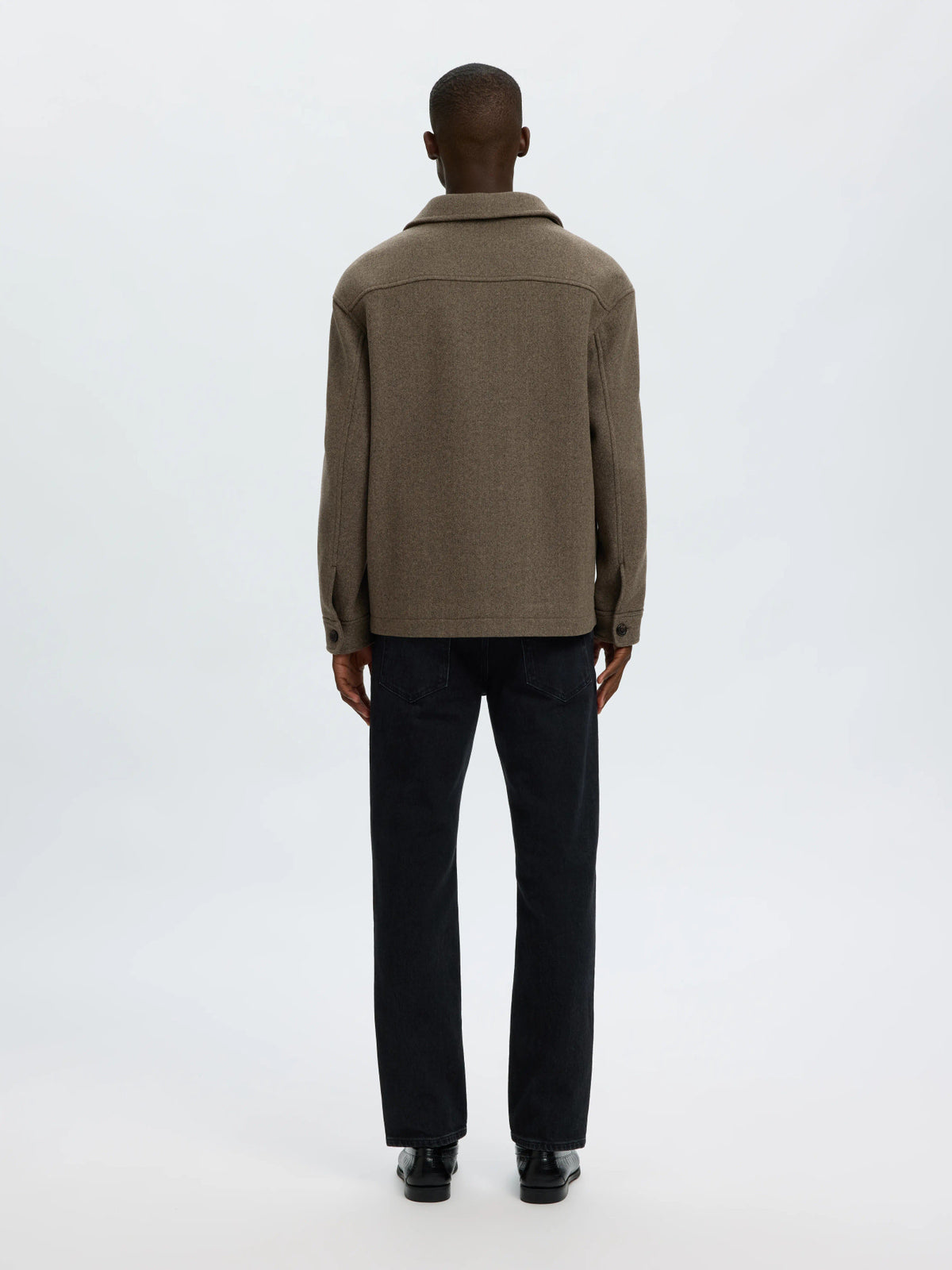 Wool Blend Shacket