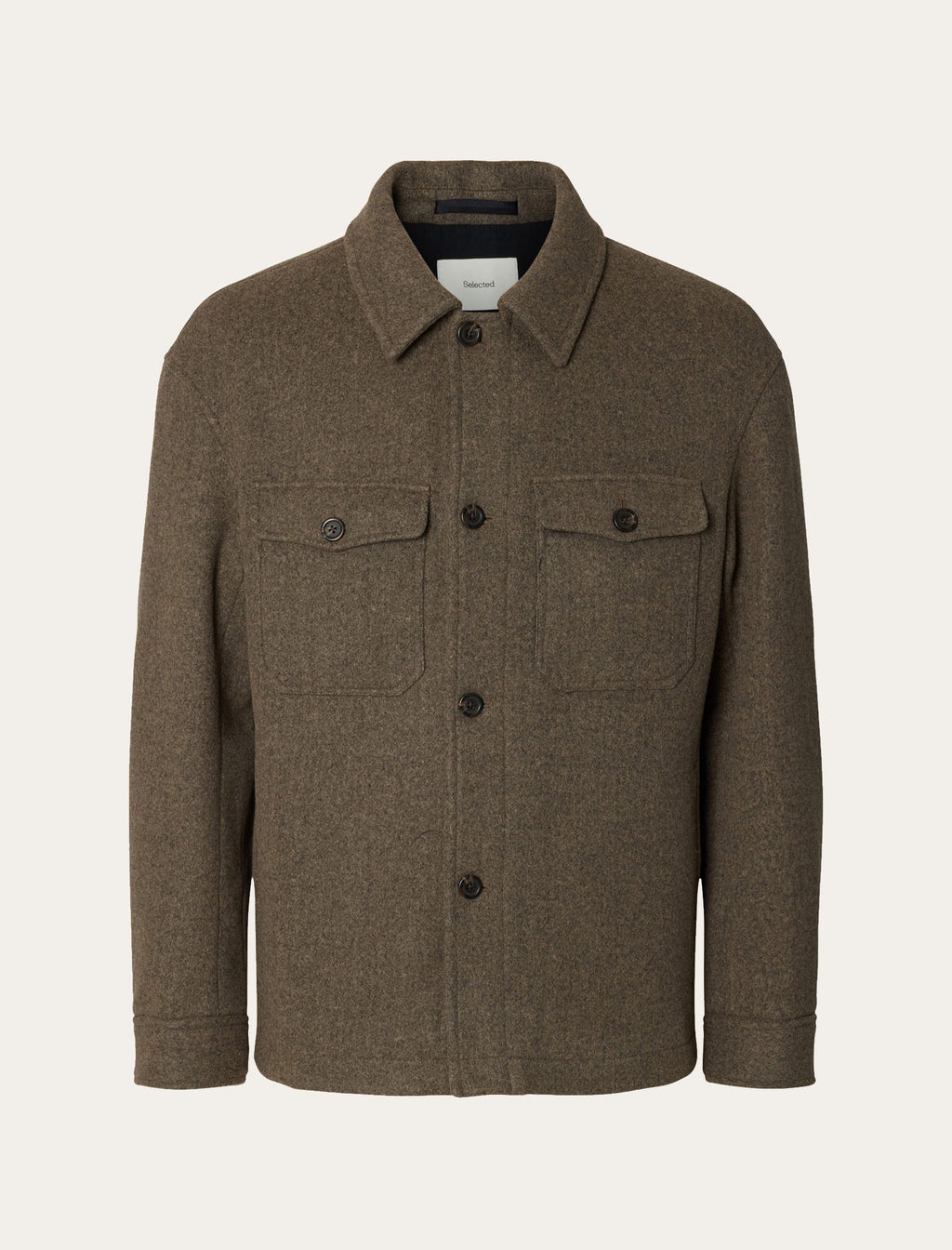 Wool Blend Shacket