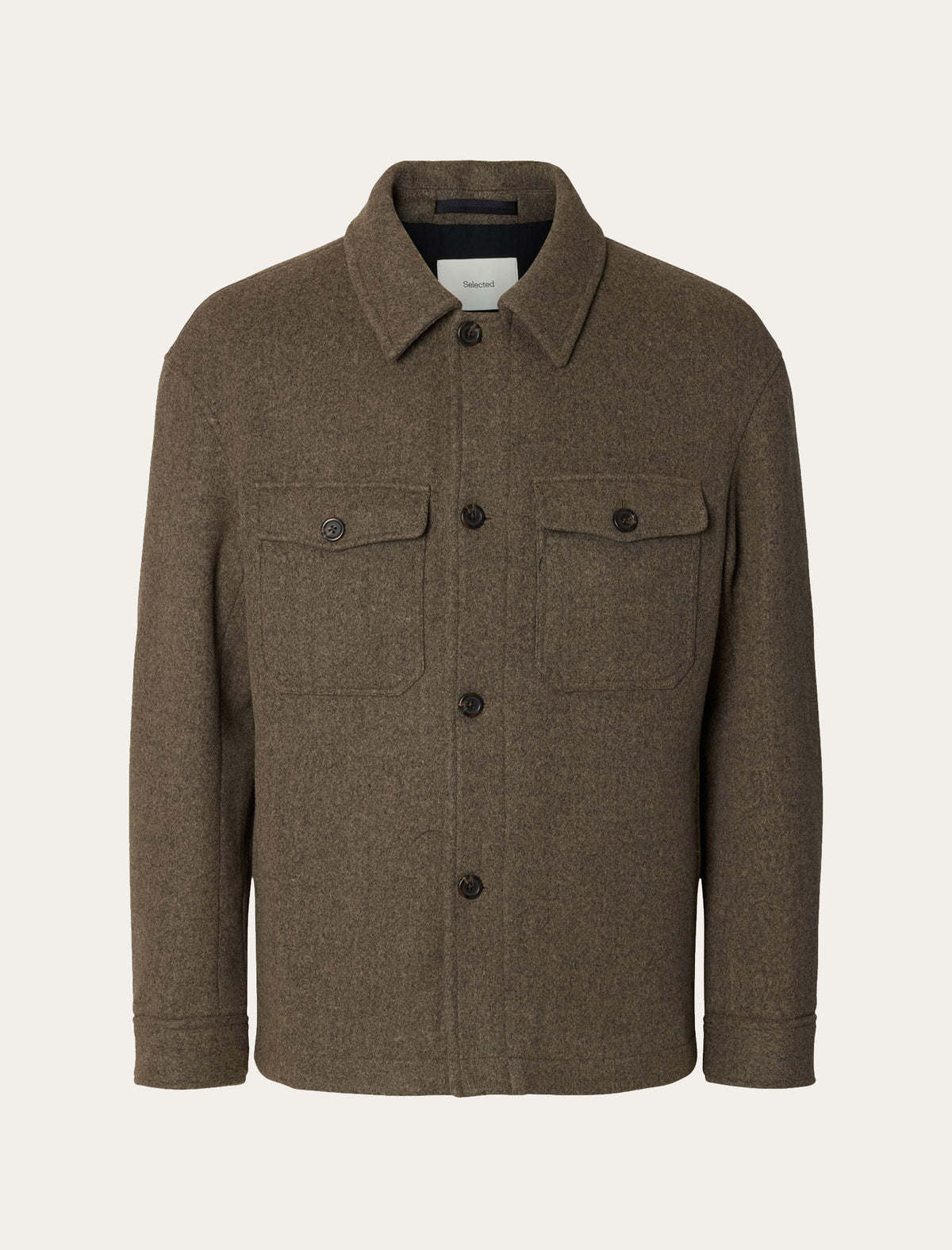 Wool Blend Shacket