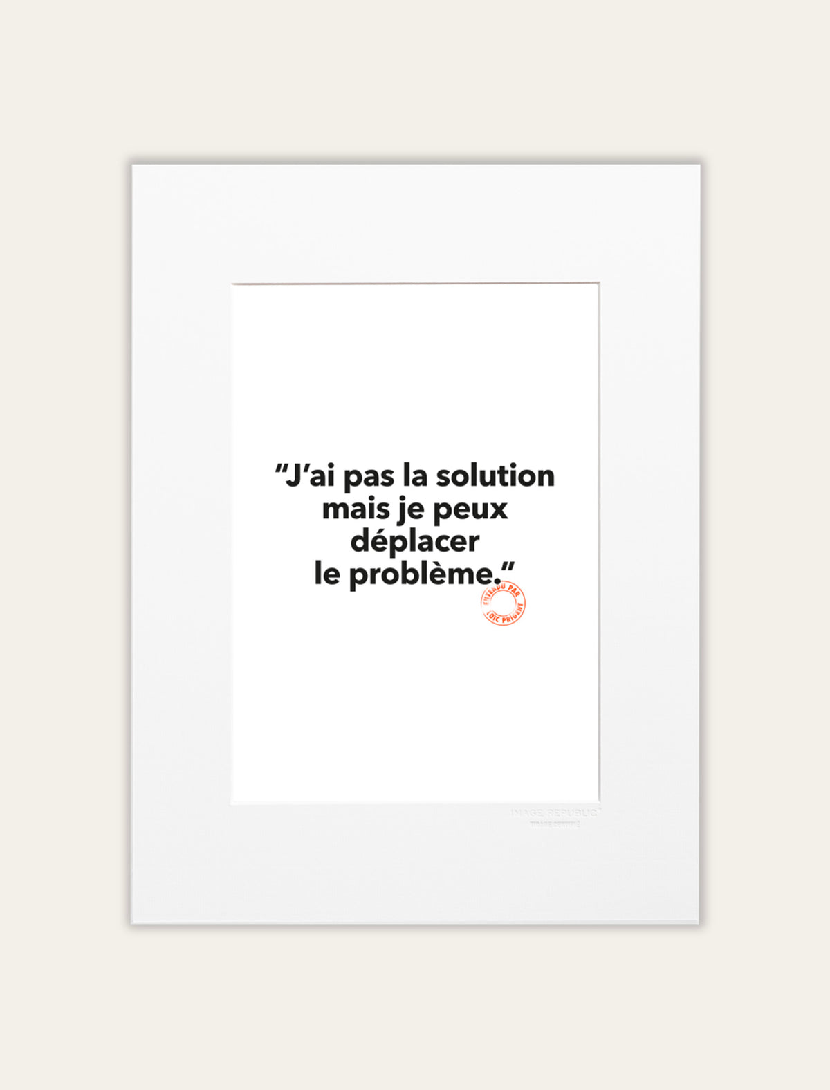 Loïc Prigent 139 J'ai Pas La Solution Mais Je Peux Déplacer
