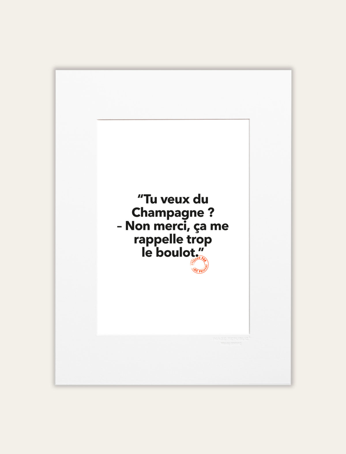 Loïc Prigent 003 Tu Veux Du Champagne