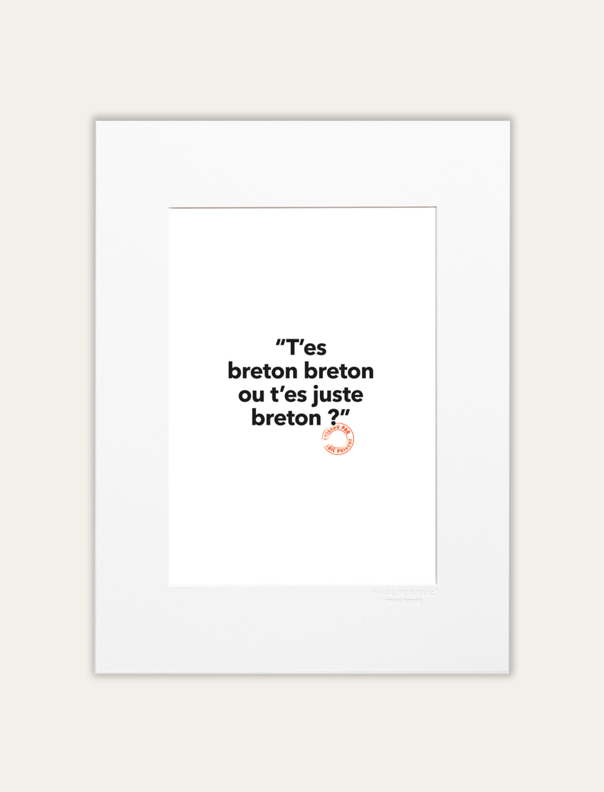 Loïc Prigent 103 T'es Breton Breton