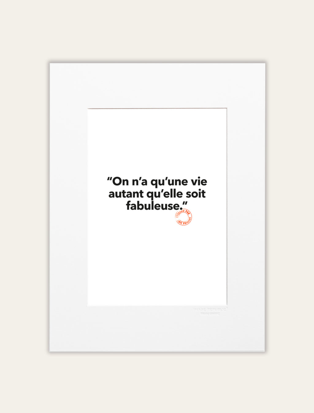 Loïc Prigent 040 On N'a Qu'une Vie