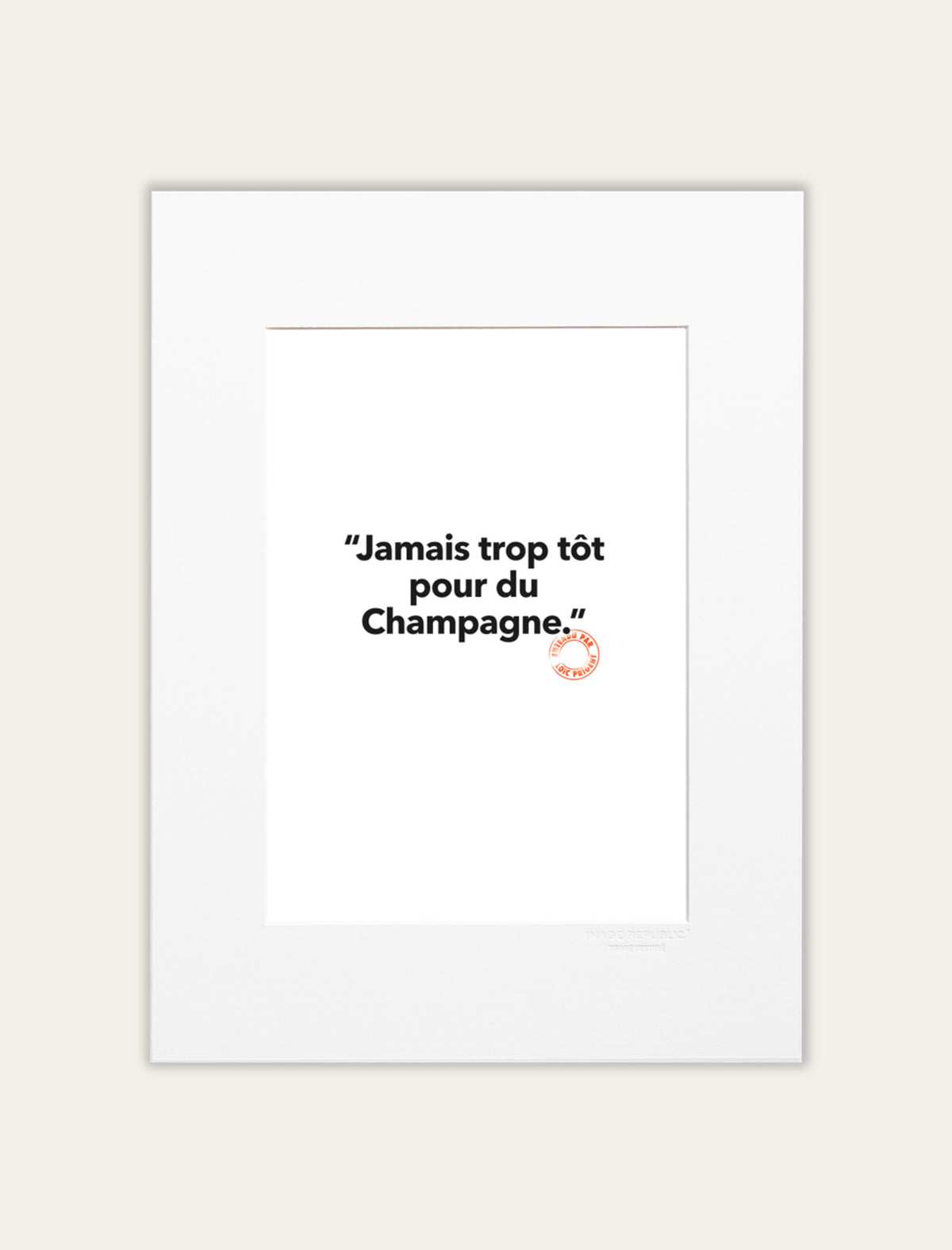Loïc Prigent 089 Jamais Trop Tôt