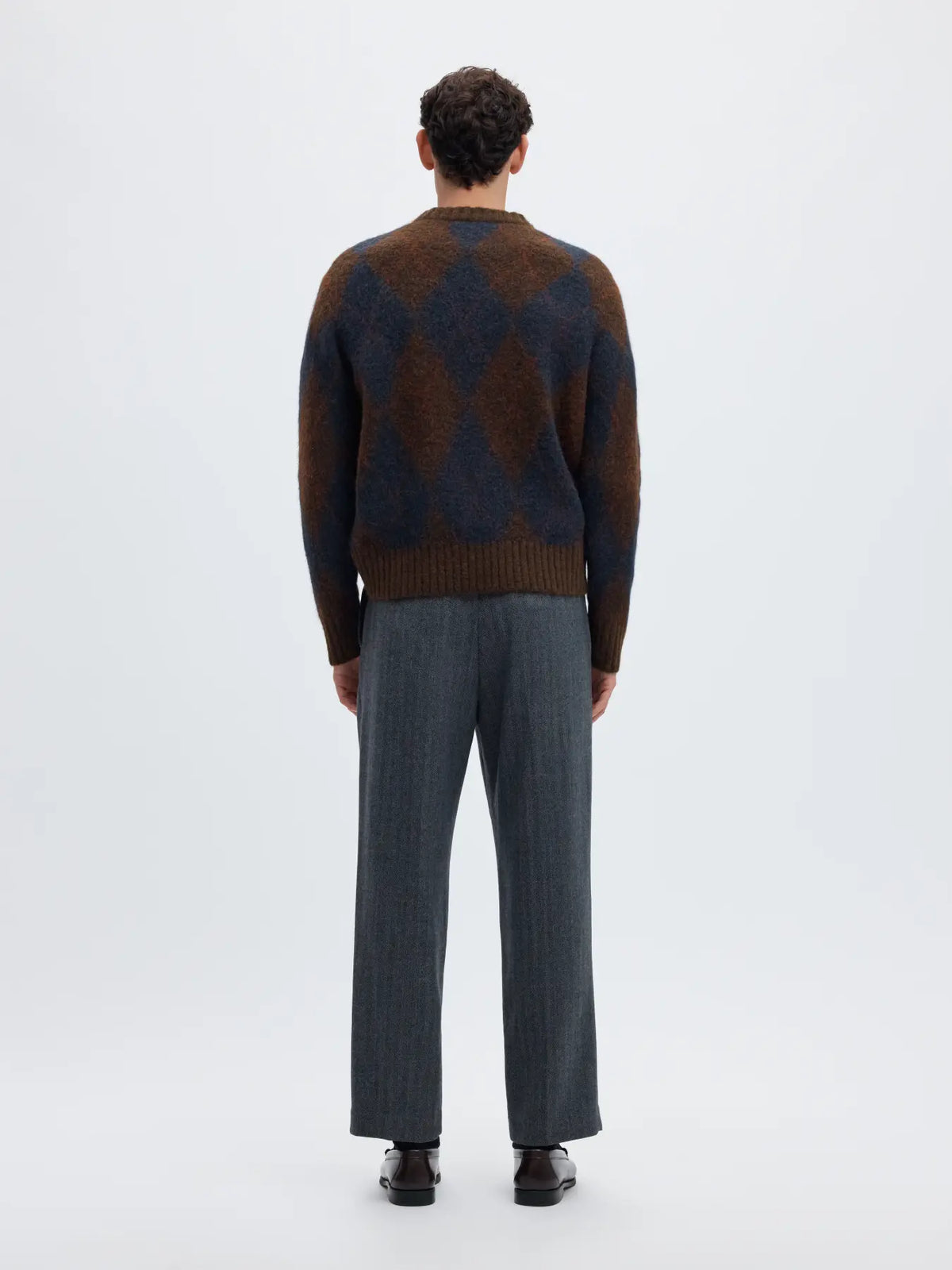 Argyle Crew Neck
