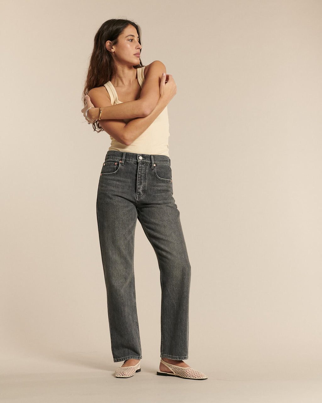 QUINCY DENIM - DUSTY GREY BL 30