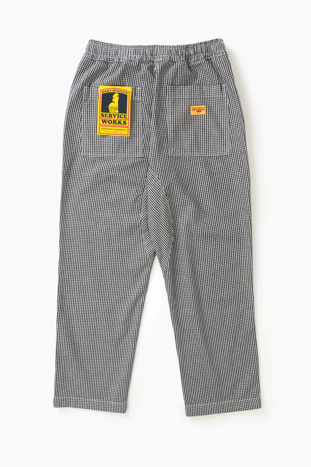 House Gingham Chef Pants