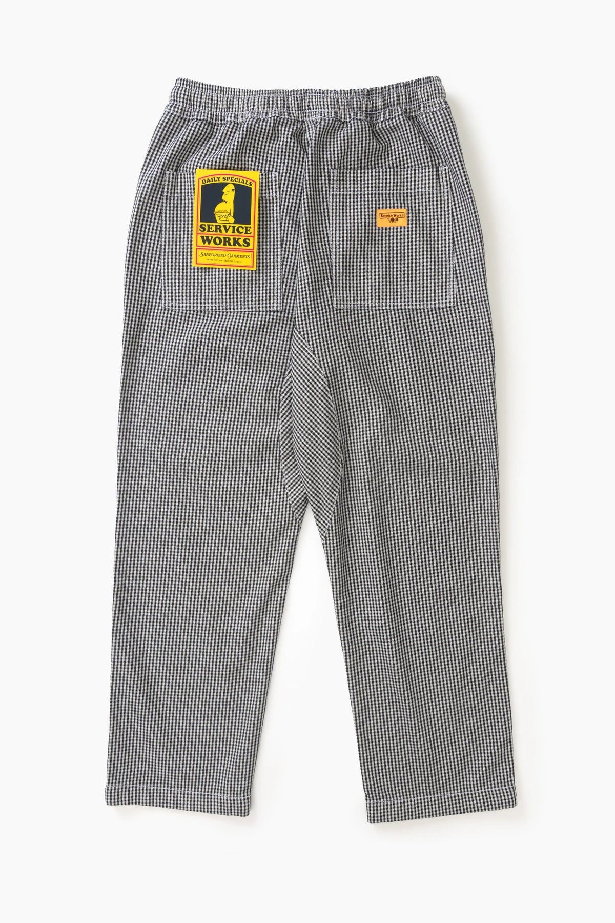 House Gingham Chef Pants