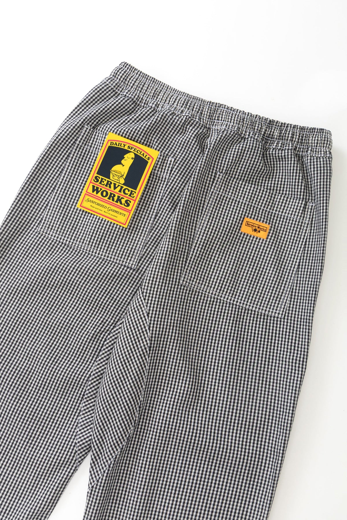 House Gingham Chef Pants