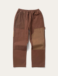 Patchwork Utility Chef Pants