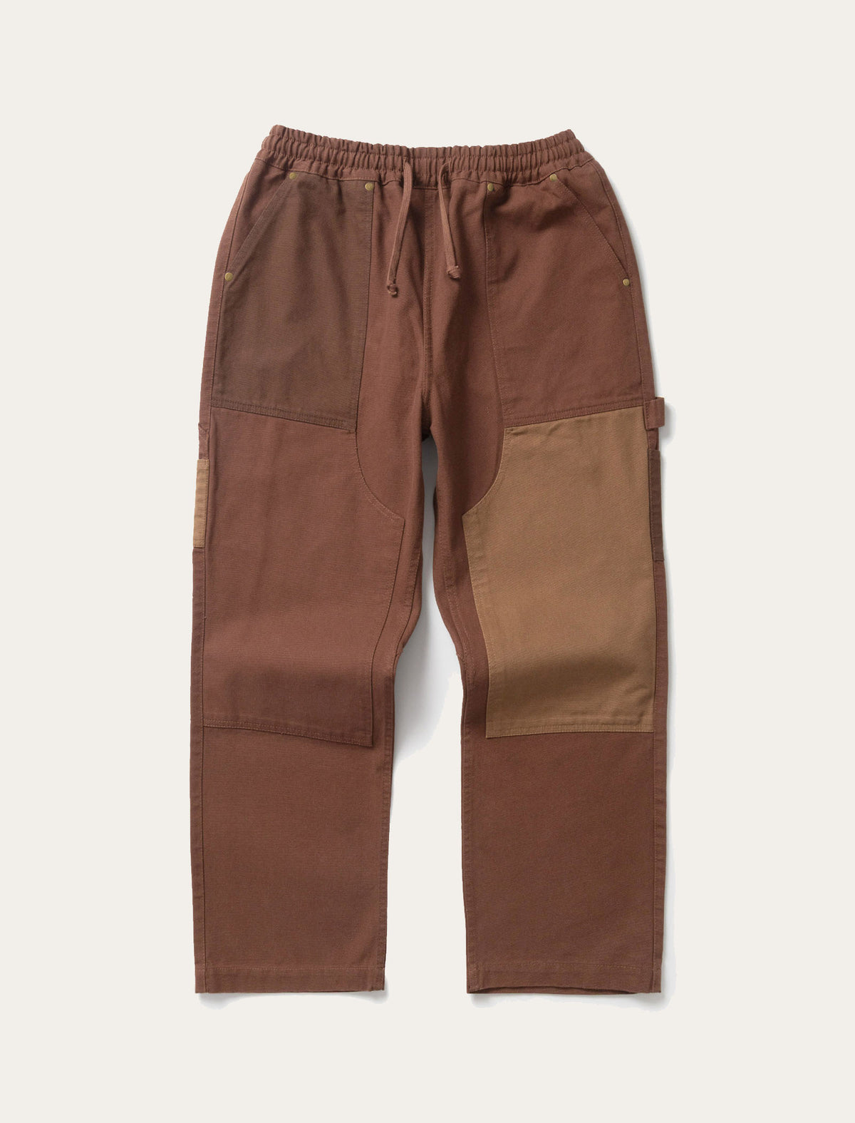 Patchwork Utility Chef Pants