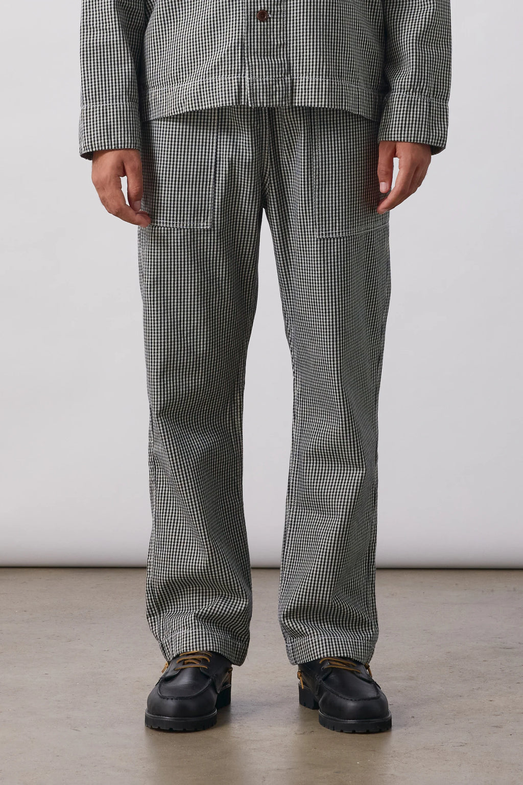 House Gingham Chef Pants