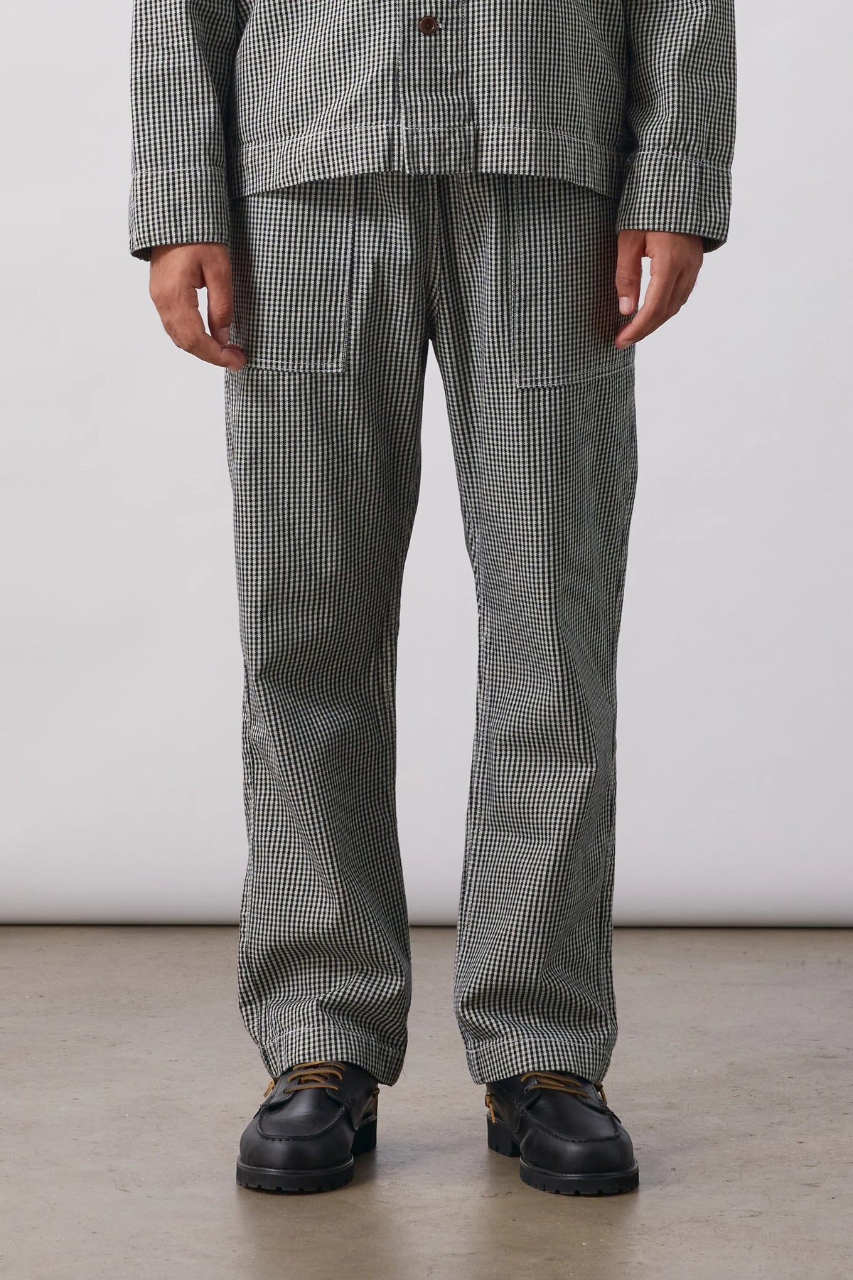 House Gingham Chef Pants