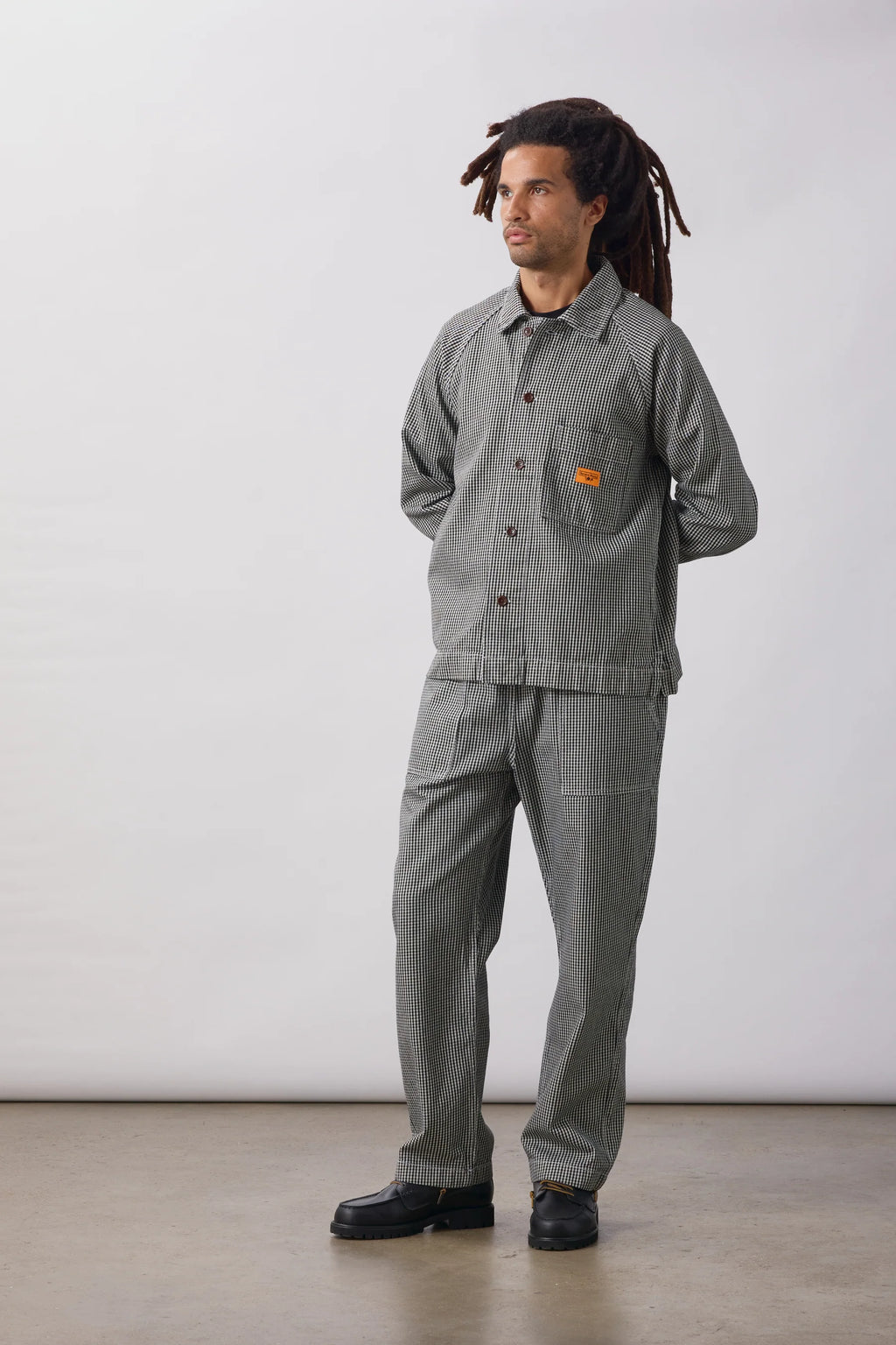 House Gingham Chef Pants