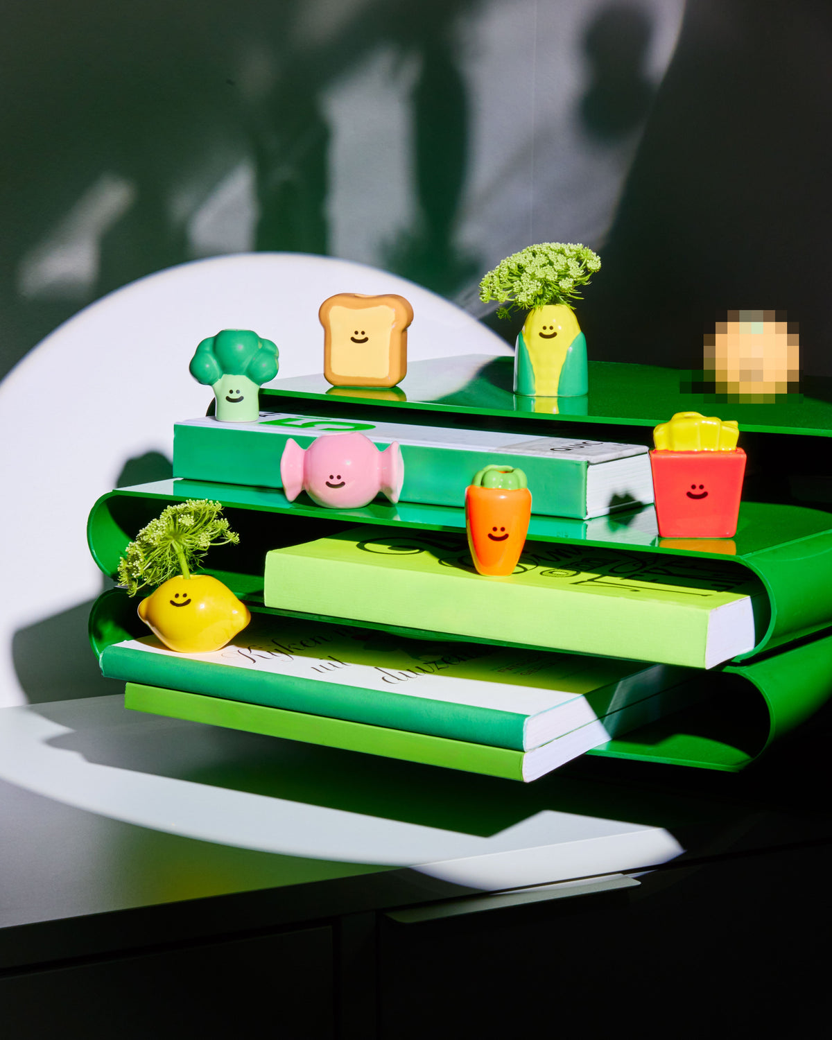 Fluid Market mini vases food