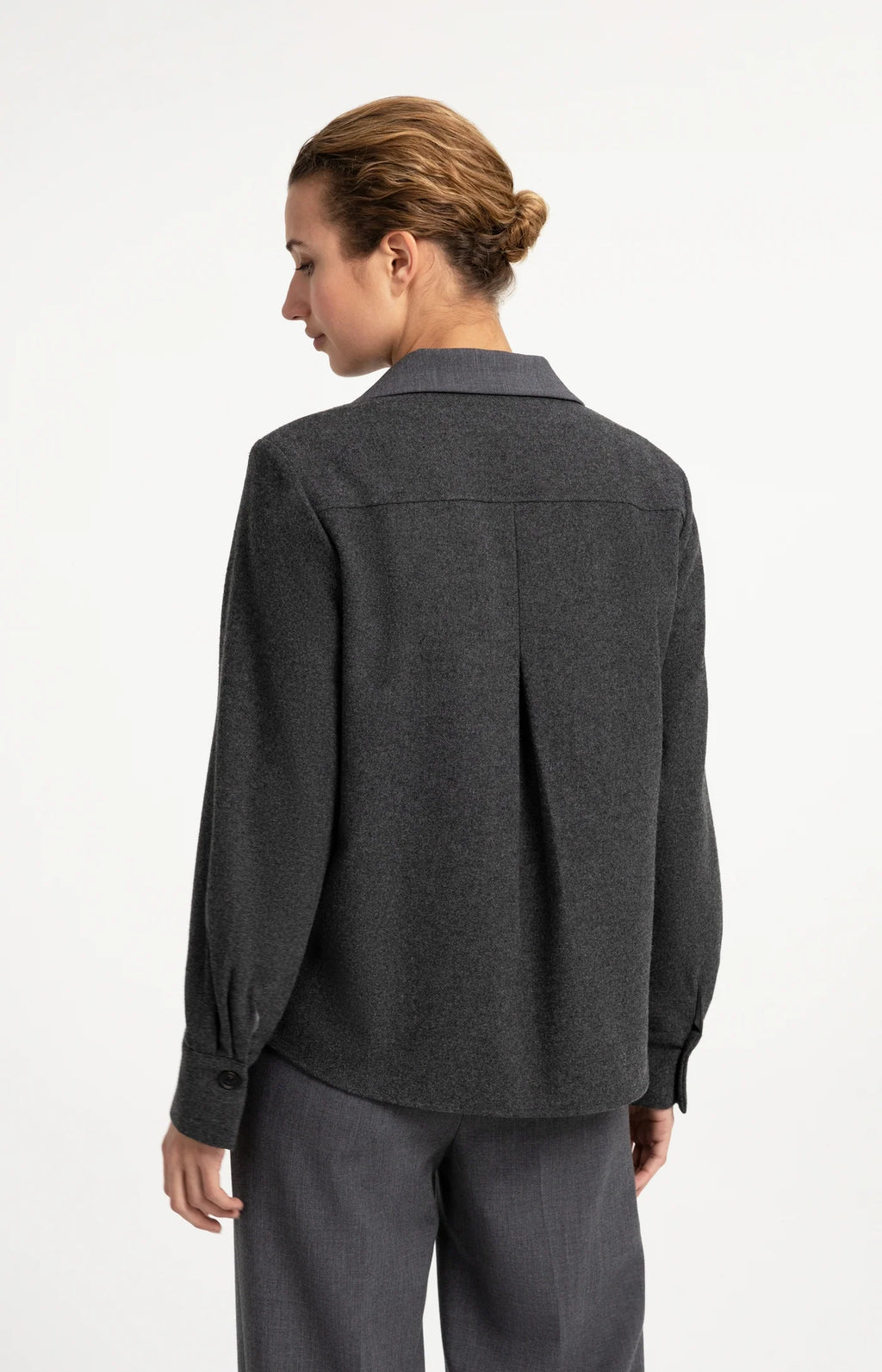Blazer Ample Contrastant