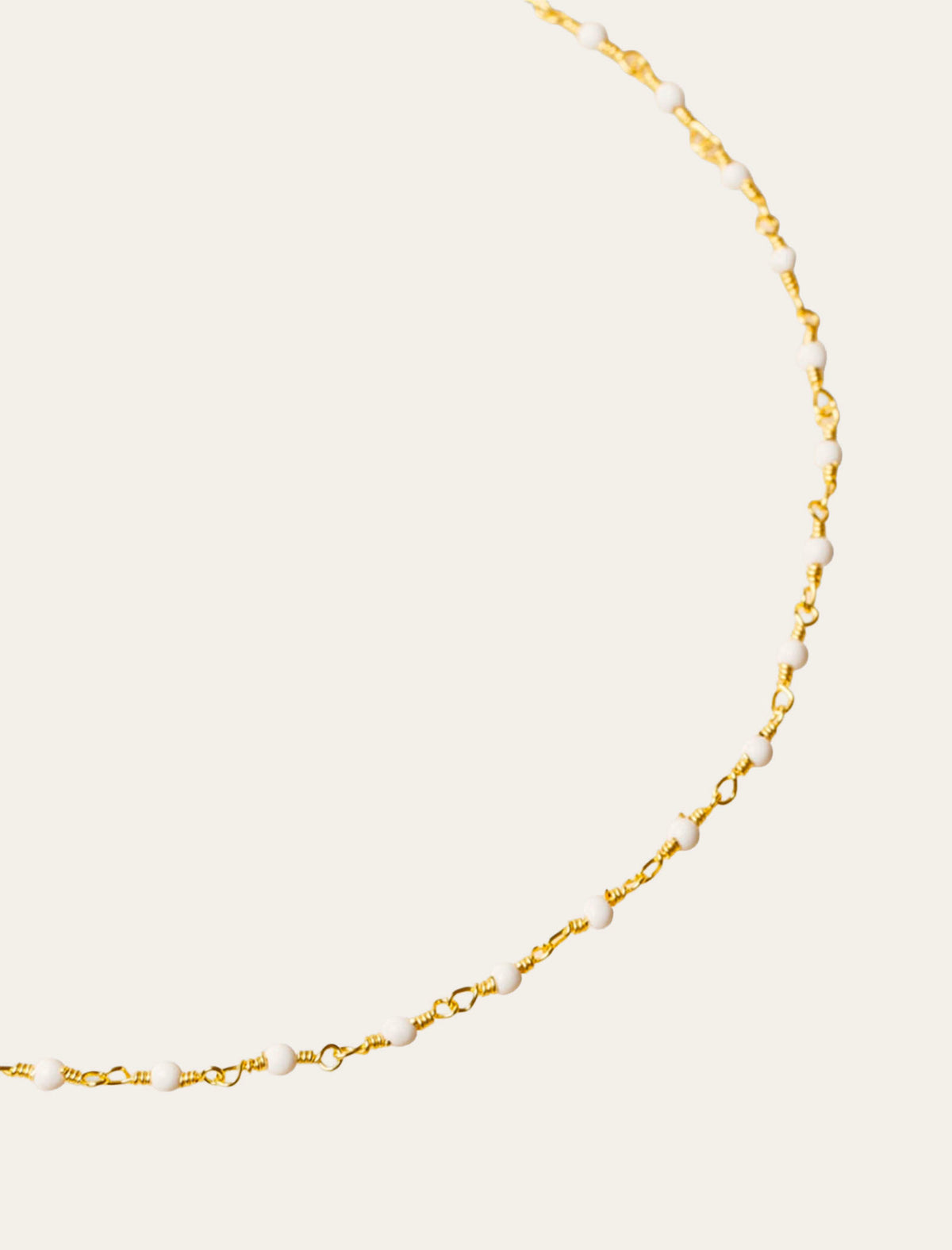 Inde Agate Blanche
