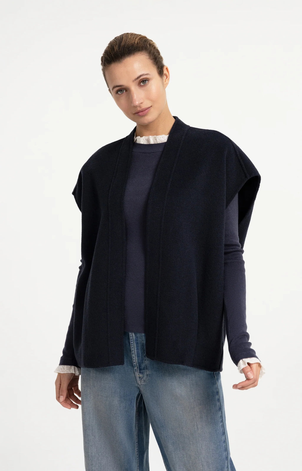 Bodywarmer Oversize Laine