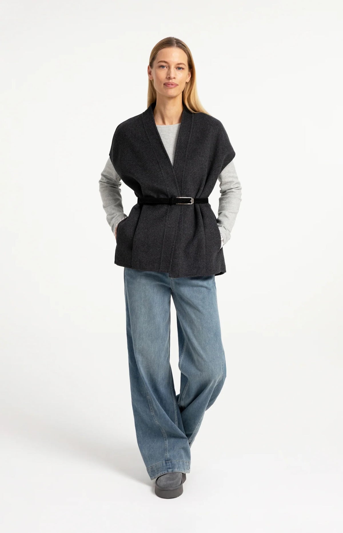 Bodywarmer Oversize Laine