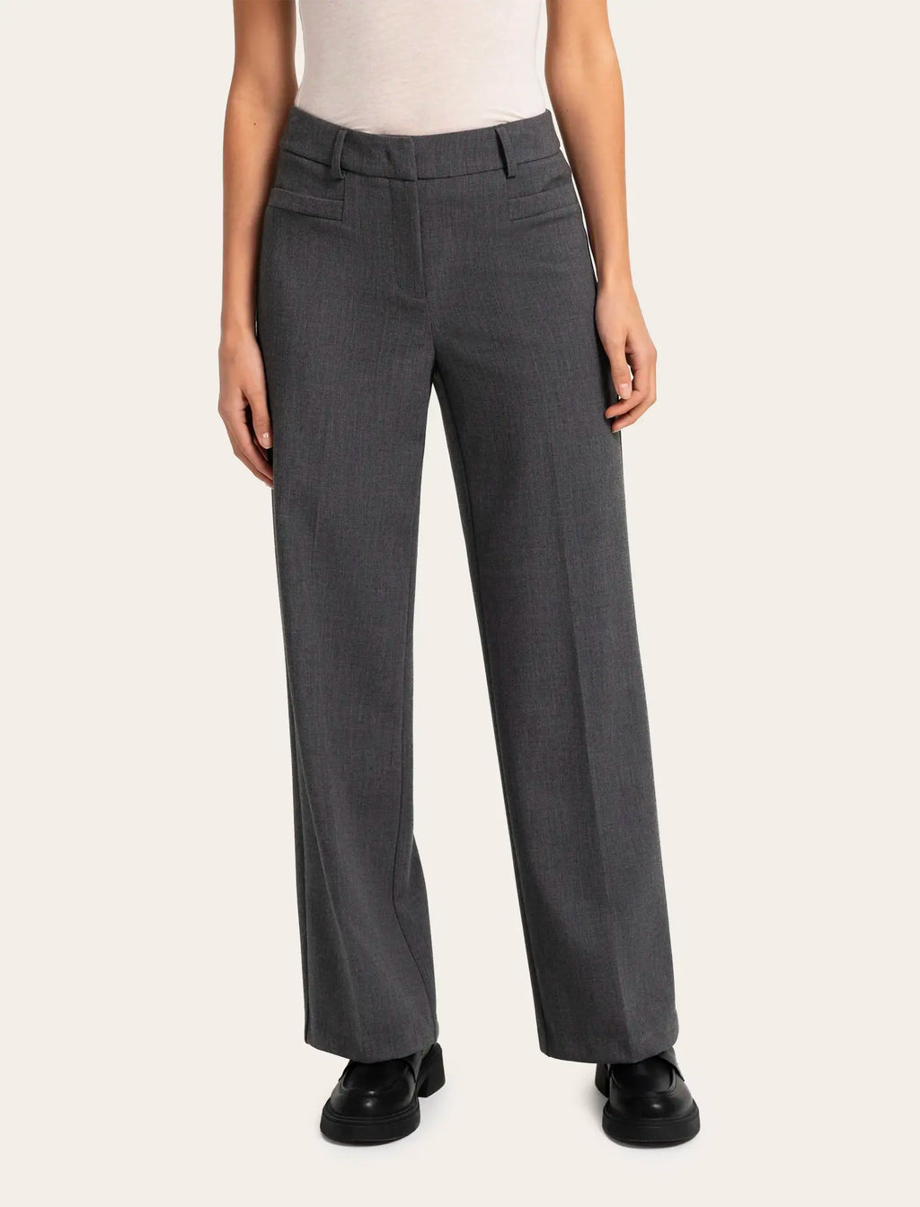 Droit Taille Mi-Haute