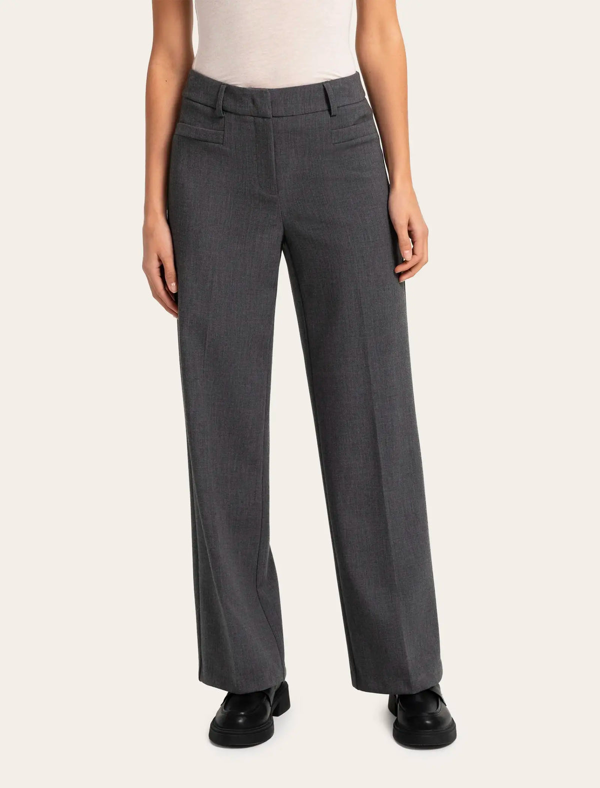 Droit Taille Mi-Haute
