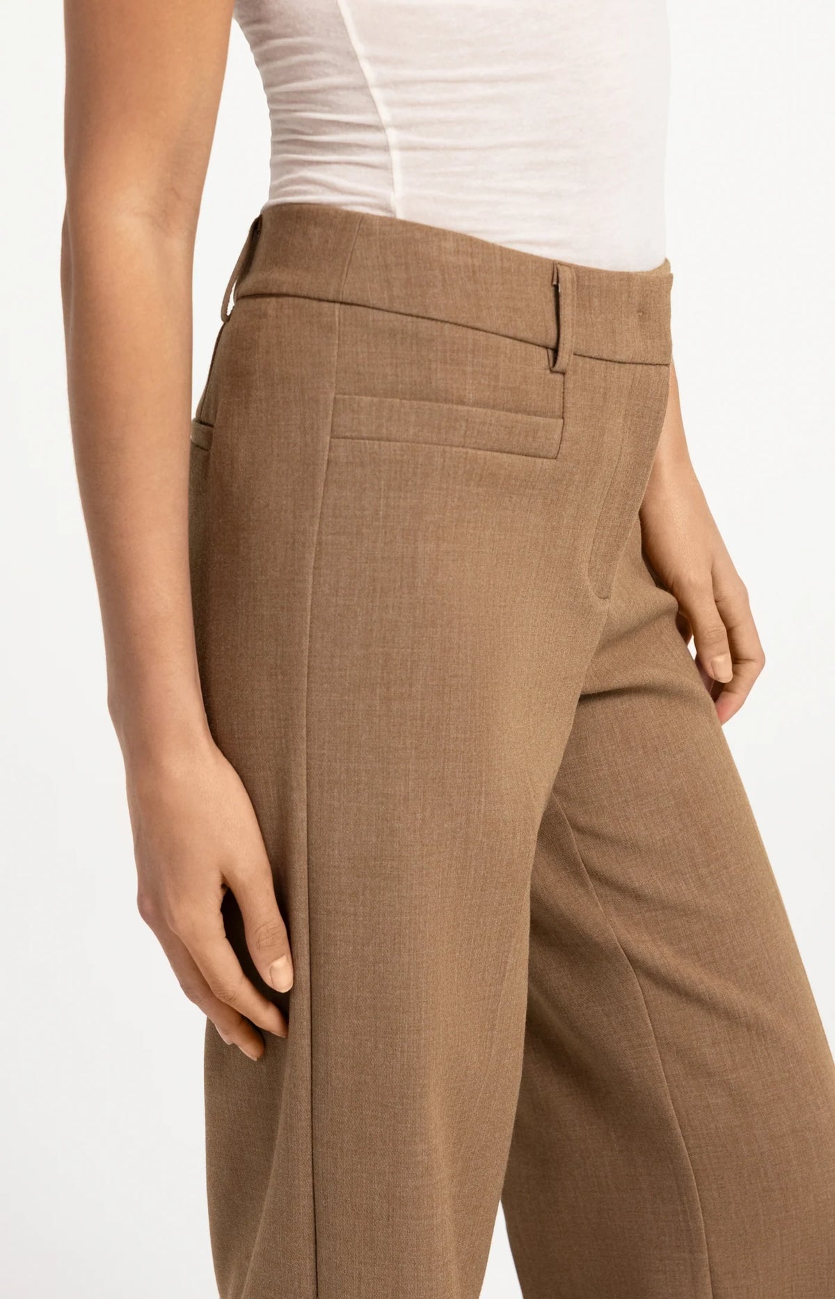Droit Taille Mi-Haute