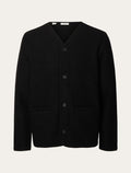 Boiled Wool Cardigan